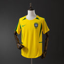 Camiseta Retro Seleção Brasileira 2002 home