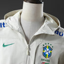 Jaqueta Corta-Vento Brasil Branco