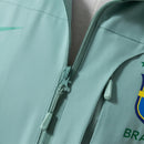 Jaqueta Corta-Vento Brasil Verde Claro