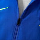 Corta-Vento Retrô Brasil 1998 Azul