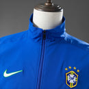 Corta-Vento Retrô Brasil 1998 Azul